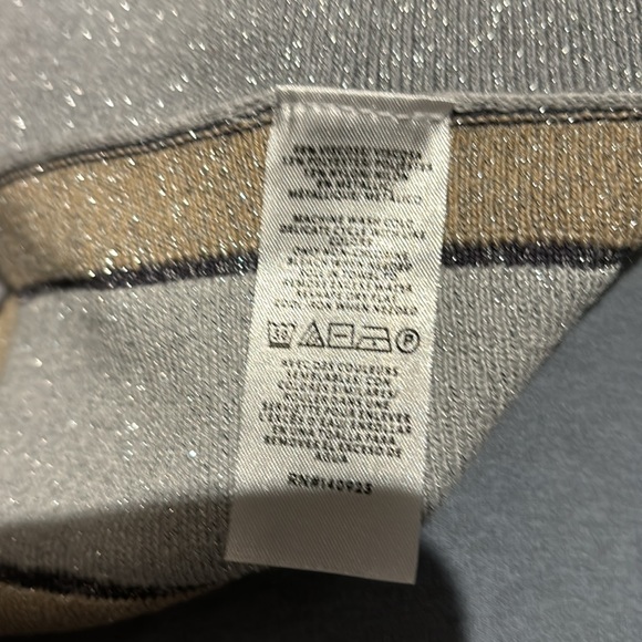 Festive Ann Taylor two-piece set. Tank style top with pleated long skirt - Picture 6 of 7